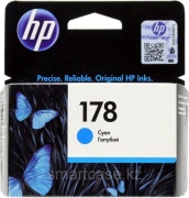 Картридж струйный HP 178 Голубой/Cyan  300 стр (CB318HE)