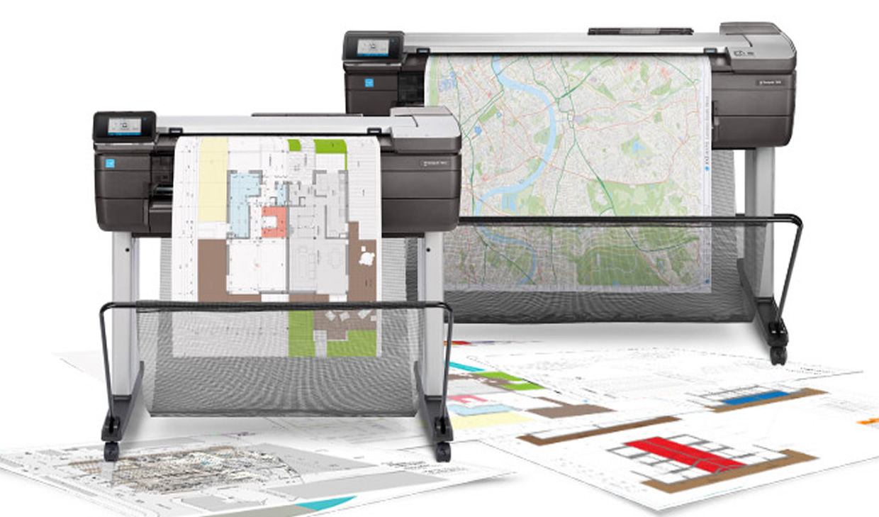 Серия широкоформатных МФУ HP DesignJet T830
