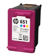 Картридж струйный HP 651 Трехцветный/Tri-colour, 300 стр. 01.05.2024 (C2P11AE)