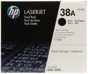 Картридж HP 38A Черный/Black, 6000 стр. х 2 (Q1338D)