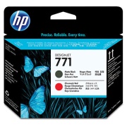 Печатающая головка HP 771 Matte Black & Chromatic Red (CE017A)