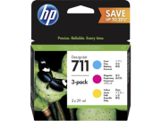 Набор картриджей HP 711 MultiPack 3x Ink jet Cartridge Голубой, Пурпурный, Желтый (P2V32A)