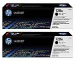 Картридж HP 128A Черный/Black, 2000 стр. х 2 (CE320AD)