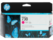 Картридж HP 738 Пурпурный/Magenta, 130 мл (498N6A)