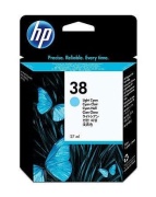 Картридж струйный HP 38 Светло-Голубой/Light-Cyan 1100 стр (C9418A)