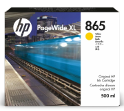 Картридж с желтыми чернилами HP 865 PageWide XL, 500 мл (3ED84A)