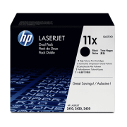 Картридж HP 11XD Чёрный/Black,12000 стр. х 2 (Q6511XD)