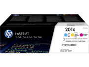 Картридж HP 201X Yellow/Cyan/Magenta, 2300 стр. (CF253XM)