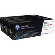 Комплект лазерных картриджей HP 305А (C,Y,M), 2600 стр. х 3 (CF370AM)