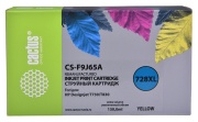 Картридж струйный Cactus CS-F9J68A 728XXL черный матовый (300мл) для HP DJ T730/T830