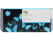 Картридж HP 738XL Желтый/Yellow, 300 мл (676M8A)