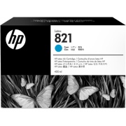 Картридж HP 821 Голубой/Cyan, 400 мл (G0Y86A)