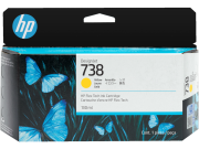 Картридж HP 738 Желтый/Yellow, 130 мл (498N7A)