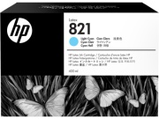 Картридж HP 821 Светло-голубой/Light-Cyan, 400 мл (G0Y90A)