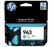 Картридж струйный HP 963 Голубой/Cyan 700 стр (3JA23AE)