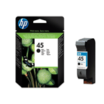 Картридж струйный HP №45 Черный/Black 930 стр (51645AE)