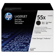 Картридж HP 55X Черный/Black 2х12500 стр. (CE255XD)