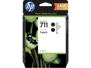 Набор картриджей HP 711 (CZ133A) Черный/Black, 2шт х 80 мл (P2V31A)