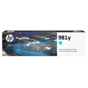 Картридж струйный HP 981Y Голубой/Cyan, 16000 стр. (L0R13A)