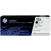 Картридж HP 12A Черный/Black 2000 стр. х 2 (Q2612AF)