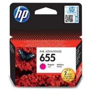 Картридж струйный HP 655 Пурпурный/Magenta  600 стр (CZ111AE)