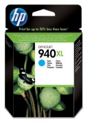 Картридж струйный HP 940XL Голубой/Cyan 1400 стр (C4907AE)