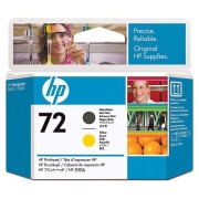 Печатающая головка HP 72 Matte Black & Yellow (C9384A)